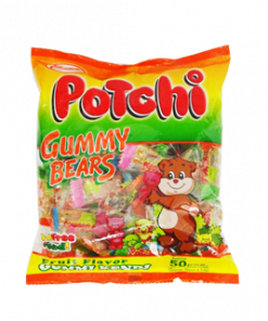 POTCHI CHOCO GUMMY BEARS