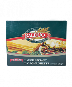 BALDUCCI LARGE INSTANT LASAGNA SHEET OVEN READY 250G