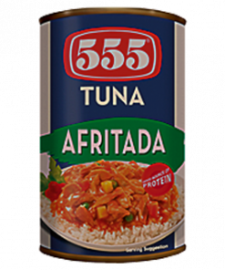 555 TUNA AFRITADA 155G