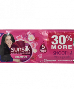 SUNSILK SHAMPOO SMOOTH & MANAGEABLE PINK 13ML