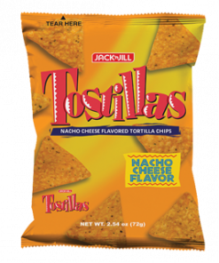 TOSTILLAS NACHO CHEESE 72G