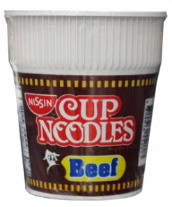 NISSIN CUP NOODLES BEEF 60G