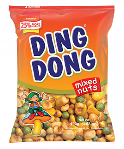 DINGDONG MIXED NUTS ORANGE100G