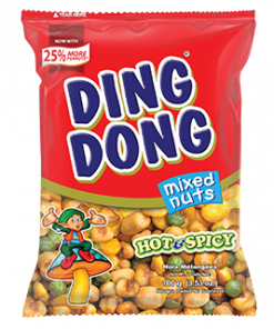 DINGDONG MIXED NUTS H&S RED 100G