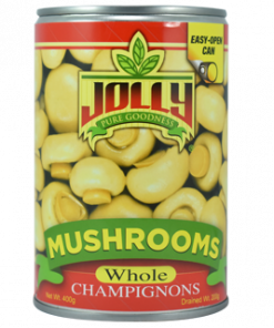 JOLLY WHOLE MUSHROOM 400G