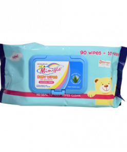 MIMIFLO BABY WIPES 90S + 10S FREE X24