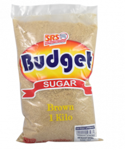 SRS BUDGET BROWN SUGAR 1 KILO
