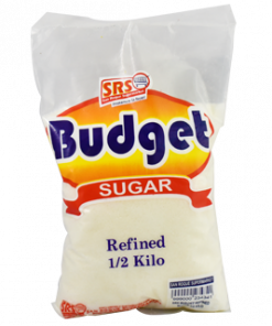SRS BUDGET REFINED SUGAR 1/2 KILO