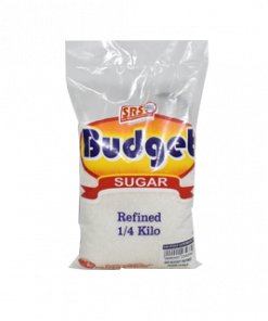 SRS BUDGET REFINED SUGAR 1/4 KILO