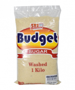 SRS BUDGET WASHED SUGAR 1 KILO