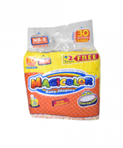 MAGIC COLOR DIAPER SMALL 30S