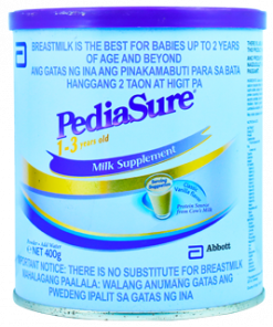 PEDIASURE 1-3YRS VANILLA 400G