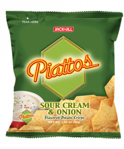 PIATTOS SOUR CREAM ONION 40G
