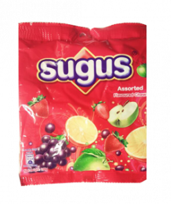 SUGUS ASSTD FRUITS BAG 34S