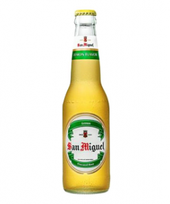 SAN MIGUEL LEMON BOTTLE 330ML