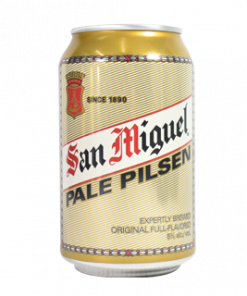 SAN MIGUEL PALE PILSEN IN CAN 330ML