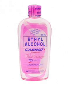 CASINO ETHYL 70% ALCOHOL DUAL MOISTURIZER 250ML