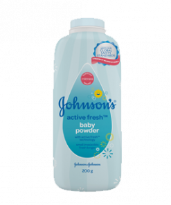 JOHNSONS BABY POWDER ACTIVE FRESH 200G