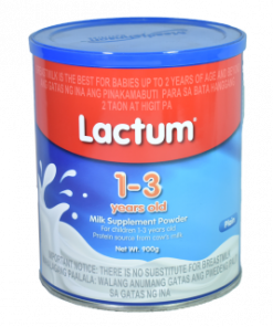 LACTUM 1-3 YEARS PLAIN 900G