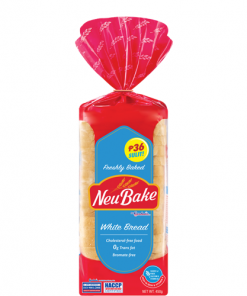 GARDENIA NEUBAKE WHITE BREAD 450G