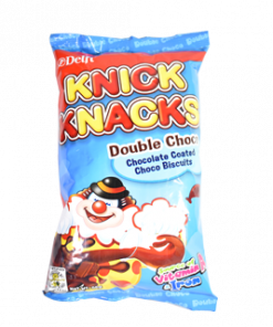 KNICK KNACKS DOUBLE CHOCO 62G