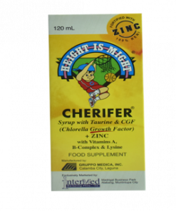 CHERIFER SYRUP W/ ZINC 120ML