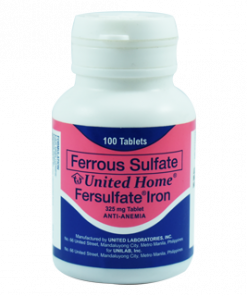 FERROUS SULFATE TAB 100S