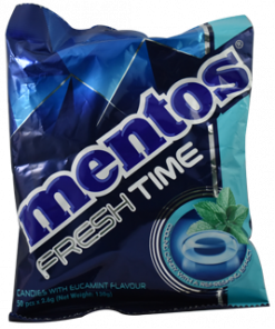 MENTOS FRESH TIME EUCAMINT 50S