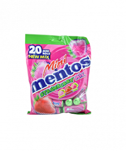 MENTOS MINI STRAWBERRY 20S