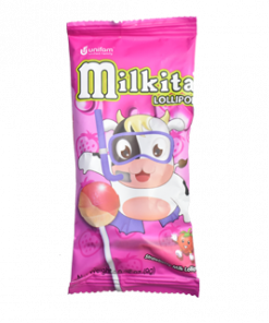 MILKITA STRAWBERRY LOLLIPOP