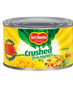 DEL MONTE PINAPPLE CRUSHED FLAT 227G