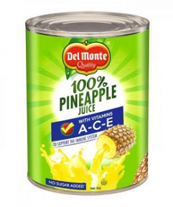 DEL MONTE PINEAPPLE JUICE ACE 530ML