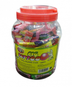 NICEFOODS CANDYBOY BIG TATTOO GUM 100S