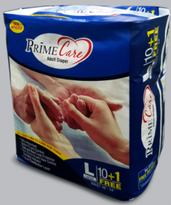 PRIME CARE ADULT DIAPER LARGE 10S
