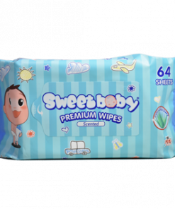 SWEETBABY PREMIUM WIPES SCENTED 64SX24