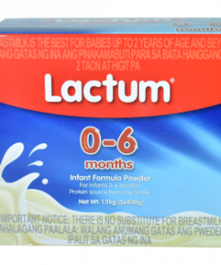 LACTUM 0-6 MOS. PLAIN 1.2KG