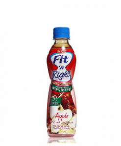 DEL MONTE FIT N RIGHT APPLE 330ML