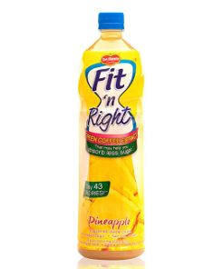 DEL MONTE FIT N RIGHT PINEAPPLE 1L