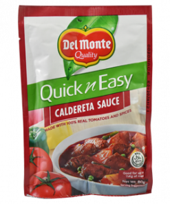 DEL MONTE QUICK N EASY CALDERETA 80G