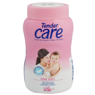 TENDER CARE TALC PINK SOFT 50G