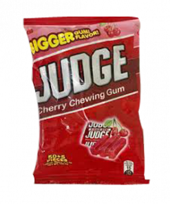 JUDGE CHEWING GUM CHERRY 50S