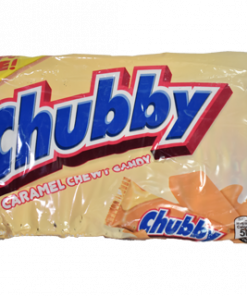 CHUBBY CARAMEL CHEWY CANDY 20'S