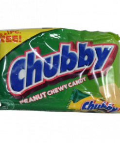 CHUBBY PEANUT CHEWY CANDY 20'S