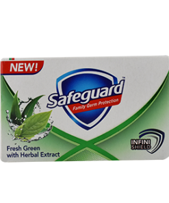 SAFEGUARD BAR SOAP FRESH GREEN 135G