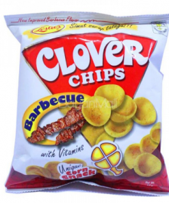 CLOVER CHIPS BARBEQUE 55G