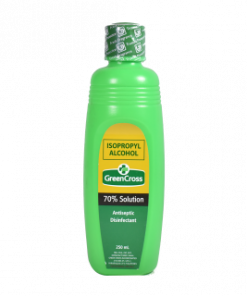 GREEN CROSS 70% ISOPROPYL ALCOHOL 250ML