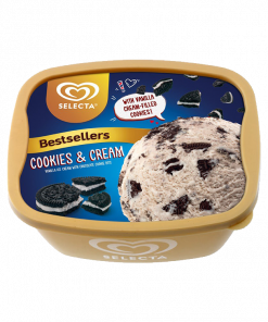 SELECTA COOKIES AND CREAM 1.4L