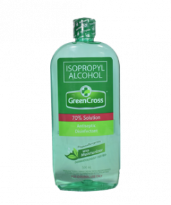 GREEN CROSS 70% ISOPROPYL ALCOHOL W/ MOISTURIZER 500ML
