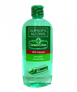 GREEN CROSS 70% ISOPROPYL ALCOHOL W/ MOISTURIZER 250ML