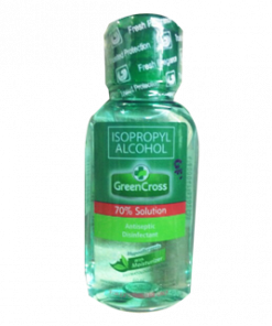 GREEN CROSS 70% ISOPROPYL ALCOHOL W/ MOISTURIZER 60ML